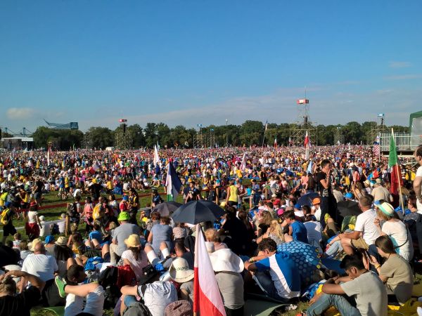 Światowe Dni Młodzieży .Droga Krzyżowa z Papieżem Franciszkiem