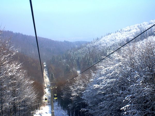 BIELSKO-BIAŁA
WIDOK Z KOLEJKI