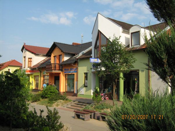 Kargowa nowa część miasta.