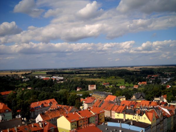 Złotoryja z lotu ptaka

Złotoryja (łac. Aureus Mons, niem. Goldberg, daw. Złota Góra) – miasto i gmina w południowo-zachodniej Polsce w województwie dolnośląs
