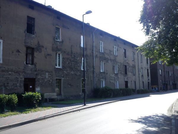 Sosnowiec-Niwka. Ulica Juliana Tuwima.