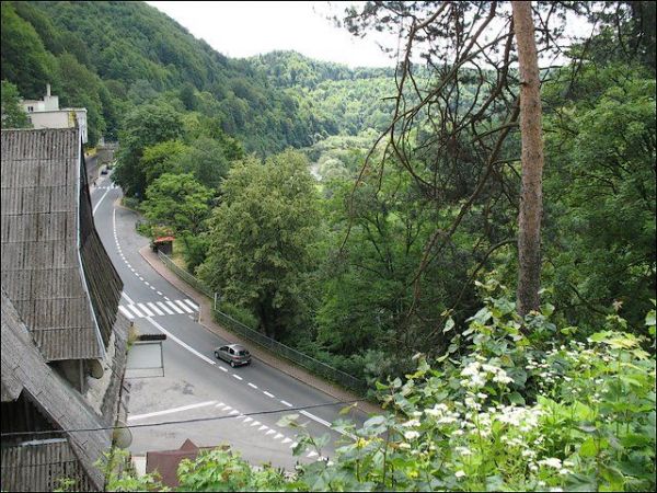 Dolina Popradu w kierunku Muszyny