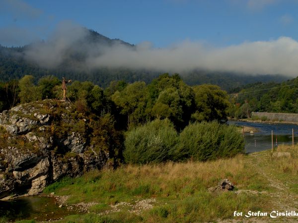 Szczawnica mgła nad Pieninami