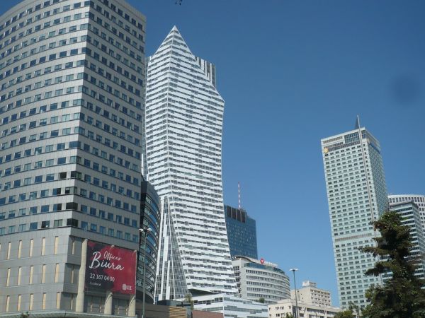 Wieżowce  Warszawy.