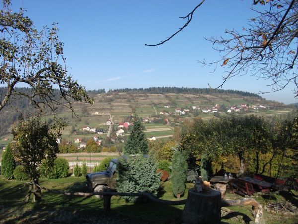 Widok z Janikowej Grapy na Mutne