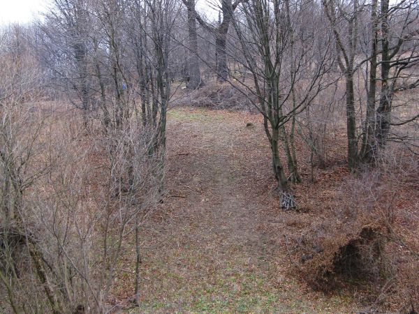 cerkiewne wzgórze - tam do 1955r. cerkiew stała, mieszkańcy wsi zostali wcześniej wysiedleni, cerkiew rozebrano - zachowały się słabo czytelne ślady podmurówki