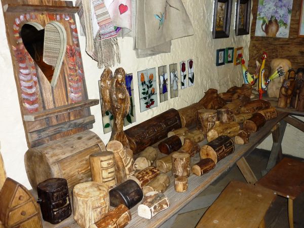 Stara , zabytkowa zagroda chłopska z XIX wieku , we wsi Guciów na Lubelszczyźnie. Obecnie muzeum wsi.