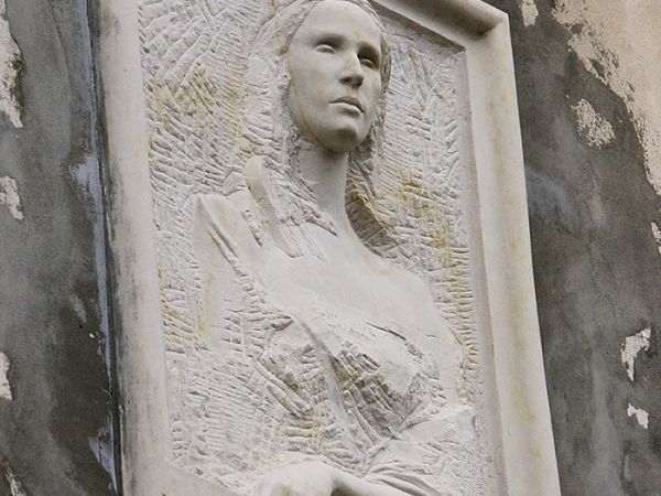 Kazimierz Dolny-ul. Lubelska ,płaskorzeźba
