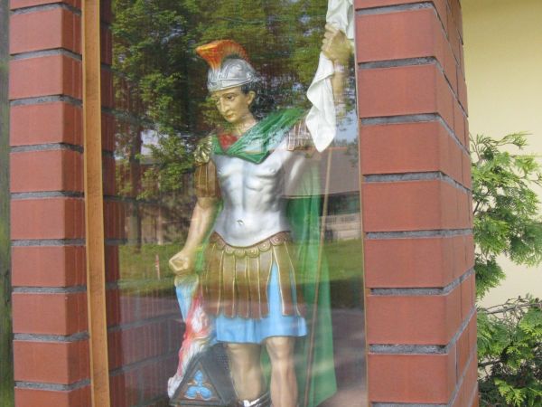 Łopienno,kapliczka św. Floriana