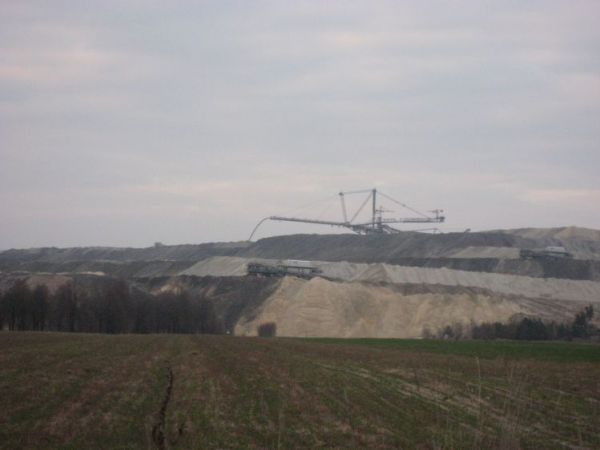 Odkrywka Szczerców 13.03.09 r