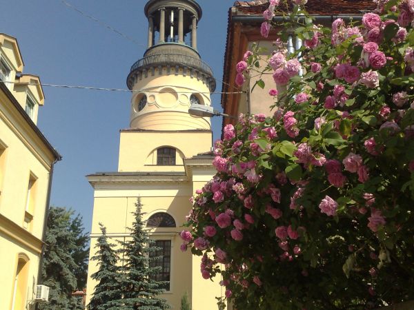 Kościół barokowy św. Andrzeja Boboli w Rawiczu.