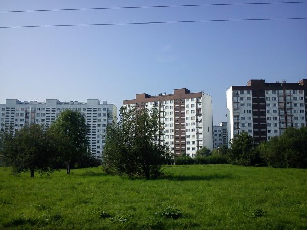 Sosnowiec-Zagórze. Osiedle przy Ul. Białostockiej.