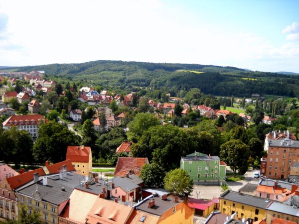 Złotoryja z lotu ptaka

Złotoryja (łac. Aureus Mons, niem. Goldberg, daw. Złota Góra) – miasto i gmina w południowo-zachodniej Polsce w województwie dolnośląs