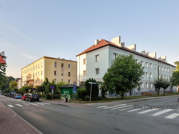 Poniatowa, skrzyżowanie ul. Młodzieżowej i Żeromskiego - foto. Krzysztof Goleń