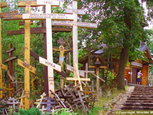 Krzyże pielgrzymów za rózne intencje