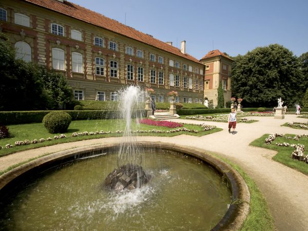 Łańcut- Zamek Muzeum ,fontanna