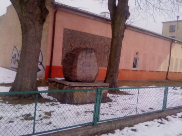 Kamień z Wzgórza Księcia Albertha w Mikoszewie