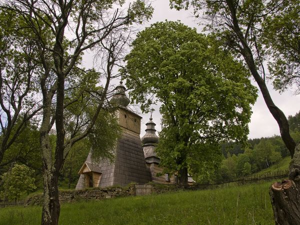 Dubne. Cerkiew greckokatolicka pw. św. Michała Archanioła z 1863 r