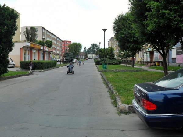 Aleja Wojska Polskiego w kierunku Dworca PKP