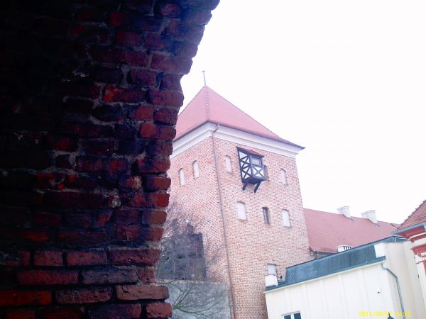 Widok na zbor po odbudowie