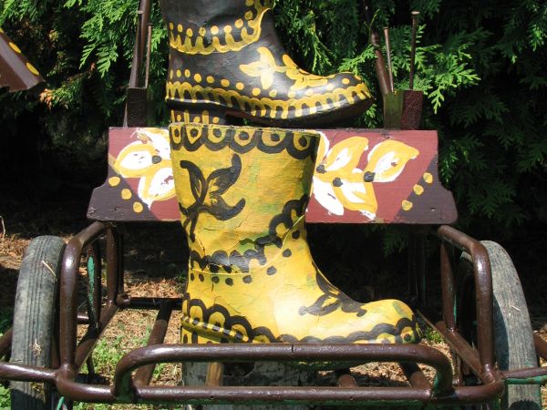 Gospodarstwo pani Danuty Dyman  Zalipie 175 6.06.2011