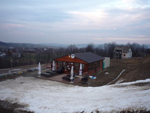 Restauracja przy wyciągu na Szklaną Górę.