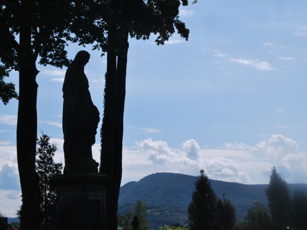 WIDOK NA GÓRĘ CERGOWSKĄ