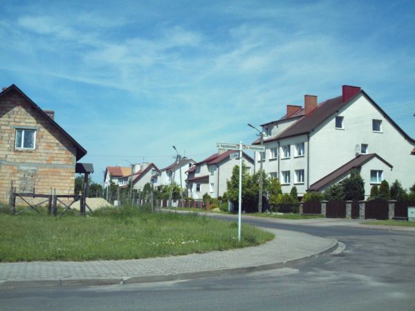 Część ul. Jodłowej.