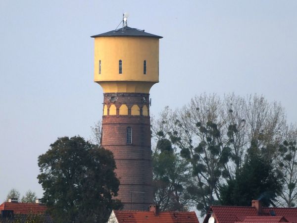 Wpisana do Rejestru Zabytów wieża ciśnień
