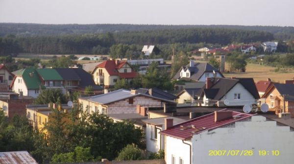 Osieczna - osiedle za klasztorem