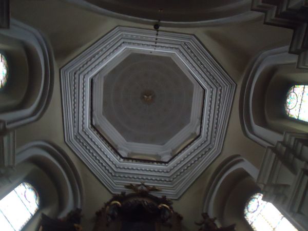 Kościół farny pw. św. Jadwigi Śląskiej-sklepienie nawy głównej
