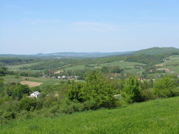 hen : pokryte lasem Pasmo Szczodre - między mm.Kostarowce i Strachocina a Pisarowce i Nowosielce - są galerie każdej wsi - zapraszam, tu w dolinie potoku Pijawk