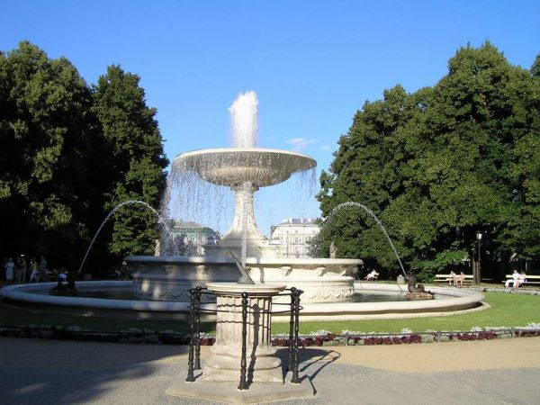 Fontanna Wielka w Ogrodzie Saskim