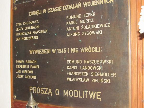 Wnętrze kościoła p.w. św. Józefa Oblubieńca w Hucie Kalnej