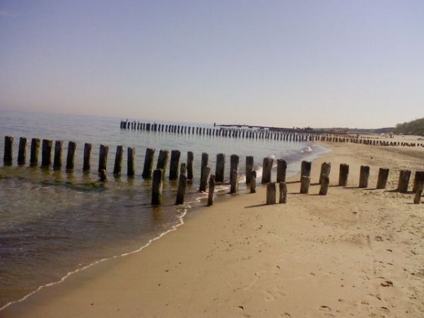Piękna plaża. Maj 2008