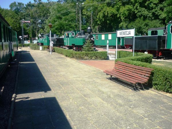 Bogate i różnorodne Muzeum Kolei Wąskotorowej . Jedyna na ziemiach polskich o rozstawie szyn tylko 60 cm.