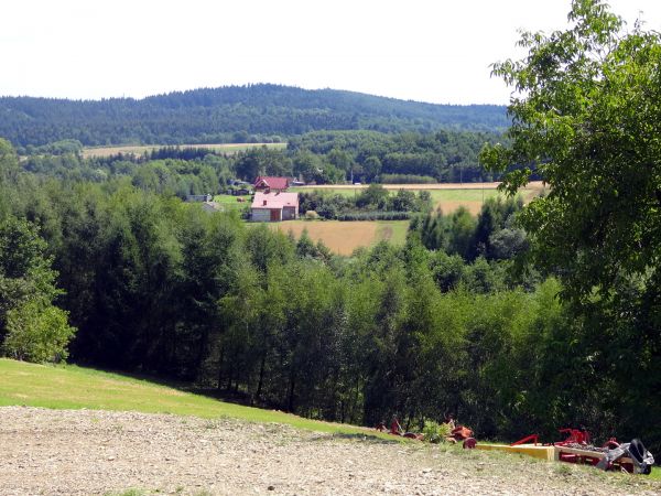 W drodze z Ośrodka wypoczynkowego z Belnej Górnej do Biecza.