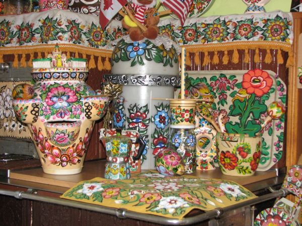 Gospodarstwo pani Danuty Dyman  Zalipie 175 6.06.2011