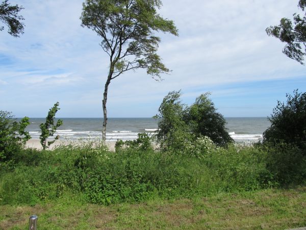 Plaża przy Hotelu Neptun w Łebie