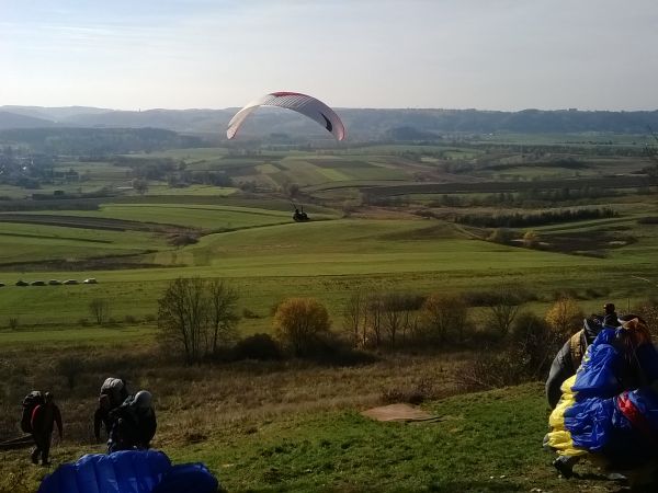 Startowisko paralotniarzy