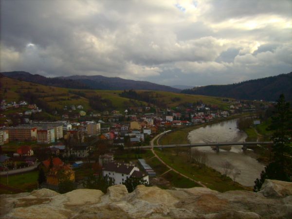 Widok z ruin zamku "Baszta"