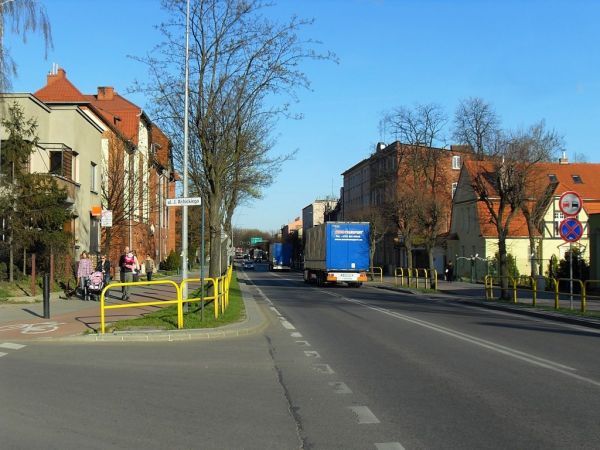 Skrzyżowanie Sikorskiego i Wybickiego