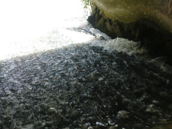 Pod mostem rz. Orla.