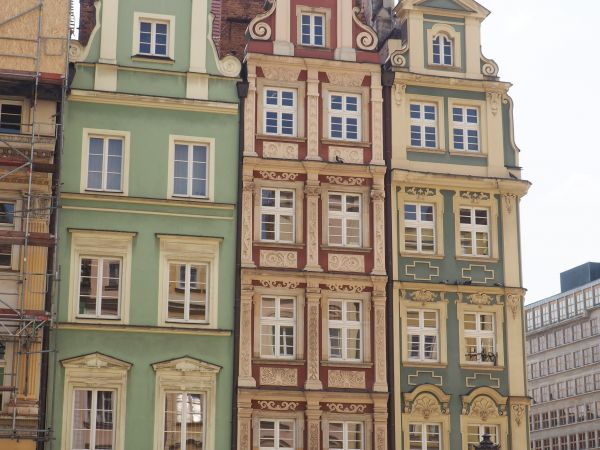 kamienice przy rynku.