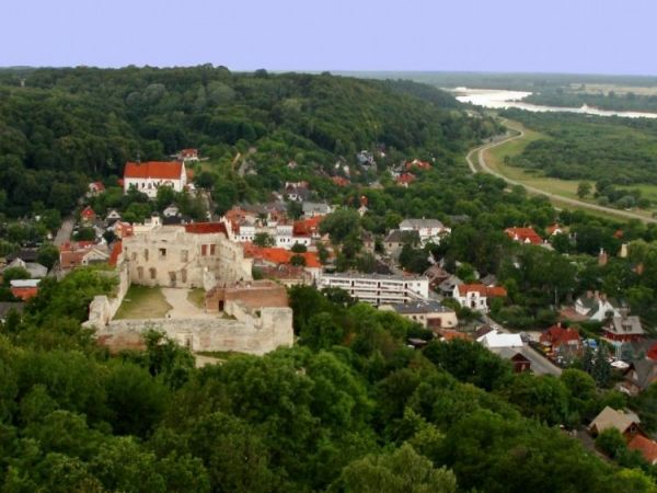Widok z baszty.