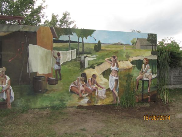 Trzecia część Muralu w Parku