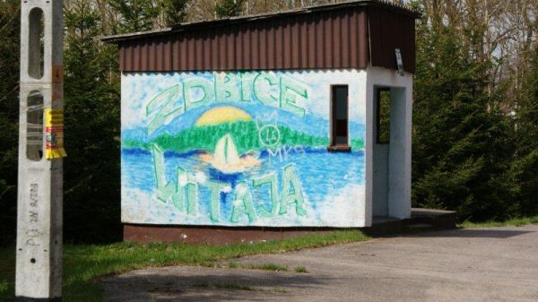 Przystanek. Zdbice - kwiecień 2010