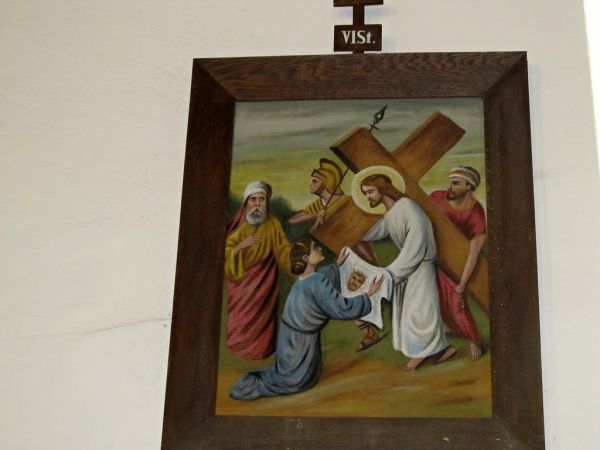 Wnętrze kościoła p.w. św. Józefa Oblubieńca w Hucie Kalnej