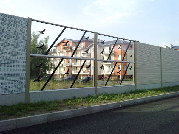 Osiedle przy budowanej obwodnicy.