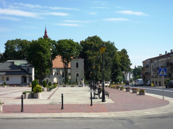 Szczebrzeszyn - widok Rynku